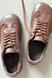 Barefoot Кросівки СОЛО, шоколадна шкіра та шоколадна замша КР040В фото 3